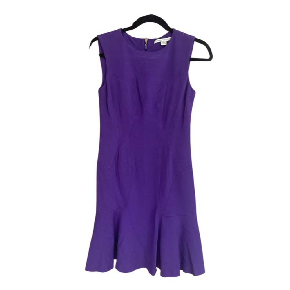 Diane Von Furstenberg Jaelyn purple dress in size 2